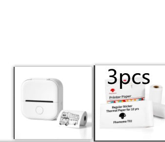 Portable Mini Thermal Label Printer Home Photo Printer Student Question Printer Bluetooth-compatible Mini Label Printer Price Tag