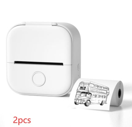 Portable Mini Thermal Label Printer Home Photo Printer Student Question Printer Bluetooth-compatible Mini Label Printer Price Tag