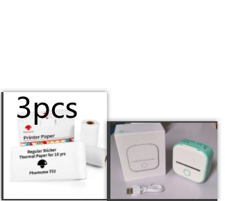 Portable Mini Thermal Label Printer Home Photo Printer Student Question Printer Bluetooth-compatible Mini Label Printer Price Tag
