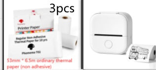 Portable Mini Thermal Label Printer Home Photo Printer Student Question Printer Bluetooth-compatible Mini Label Printer Price Tag