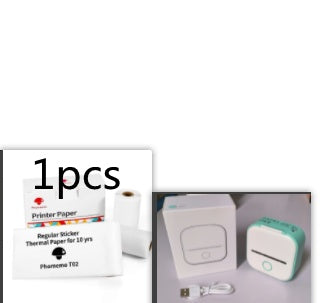 Portable Mini Thermal Label Printer Home Photo Printer Student Question Printer Bluetooth-compatible Mini Label Printer Price Tag