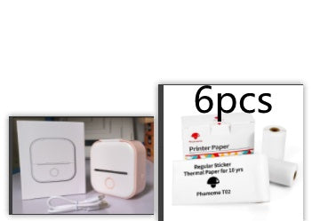 Portable Mini Thermal Label Printer Home Photo Printer Student Question Printer Bluetooth-compatible Mini Label Printer Price Tag