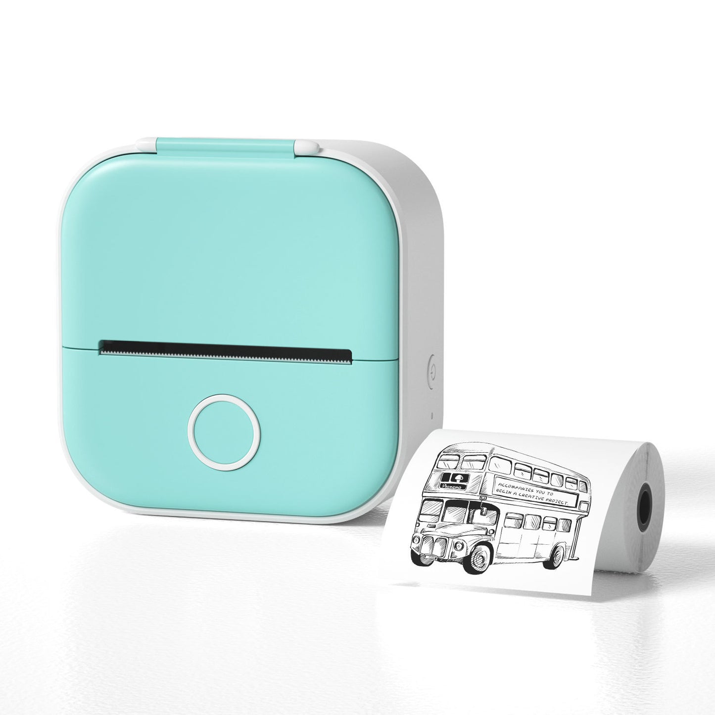 Portable Mini Thermal Label Printer Home Photo Printer Student Question Printer Bluetooth-compatible Mini Label Printer Price Tag