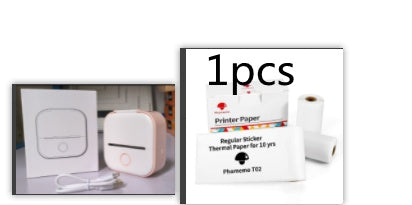 Portable Mini Thermal Label Printer Home Photo Printer Student Question Printer Bluetooth-compatible Mini Label Printer Price Tag