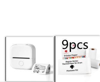 Portable Mini Thermal Label Printer Home Photo Printer Student Question Printer Bluetooth-compatible Mini Label Printer Price Tag