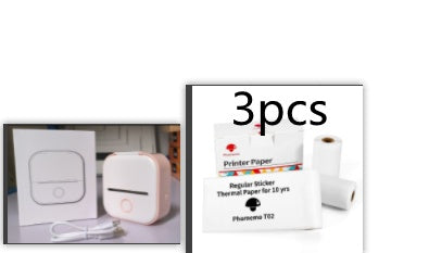 Portable Mini Thermal Label Printer Home Photo Printer Student Question Printer Bluetooth-compatible Mini Label Printer Price Tag