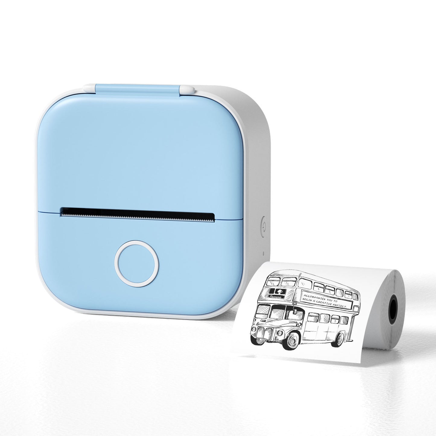 Portable Mini Thermal Label Printer Home Photo Printer Student Question Printer Bluetooth-compatible Mini Label Printer Price Tag