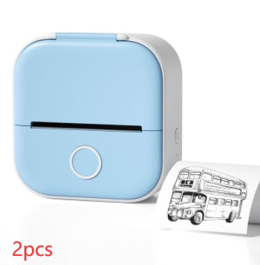 Portable Mini Thermal Label Printer Home Photo Printer Student Question Printer Bluetooth-compatible Mini Label Printer Price Tag