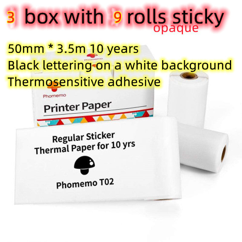 Portable Mini Thermal Label Printer Home Photo Printer Student Question Printer Bluetooth-compatible Mini Label Printer Price Tag