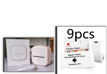 Portable Mini Thermal Label Printer Home Photo Printer Student Question Printer Bluetooth-compatible Mini Label Printer Price Tag
