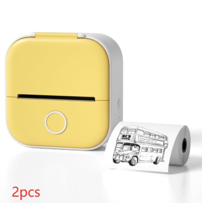 Portable Mini Thermal Label Printer Home Photo Printer Student Question Printer Bluetooth-compatible Mini Label Printer Price Tag